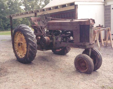 John Deere Model 620 Before 