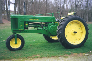 John Deere, JD50 Restored in 2013